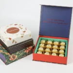 Holidaypacfactory printed chocolate packaging box open view