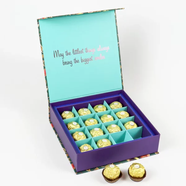Holidaypacfactory Valentine's chocolate gift box retail presentation