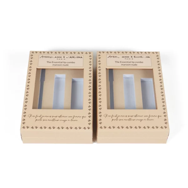 Holidaypacfactory lipstick product retail box retail presentation