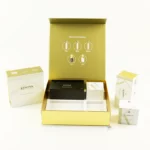 Holidaypacfactory skin care product set paper box open view