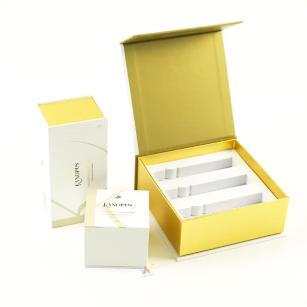 Holidaypacfactory skin care product set paper box extra detail