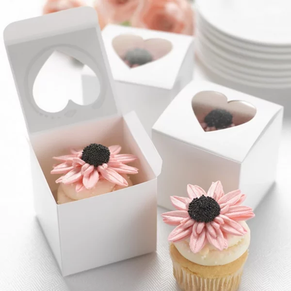 Holidaypacfactory custom cupcake packaging box structure detail