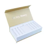 Holidaypacfactory lip gloss packaging box open view