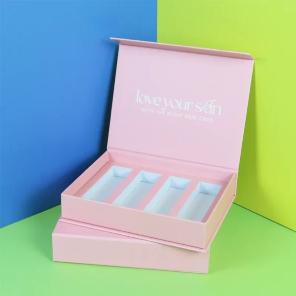 Holidaypacfactory printed lipstick packaging box open view