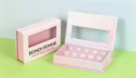 Holidaypacfactory press-on nail retail packaging box open view