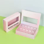 Holidaypacfactory press-on nail retail packaging box structure detail