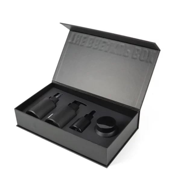 Holidaypacfactory matte skincare gift packaging box extra detail