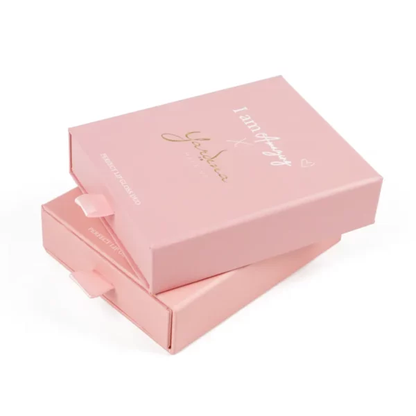 Holidaypacfactory lipstick and lip gloss drawer packaging box structure detail