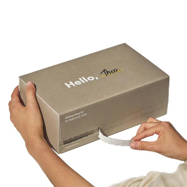 Holidaypacfactory apparel mailer and clothing gift box open structure