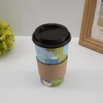 Holidaypacfactory PFAS-free paper beverage sleeve for takeaway hot cups