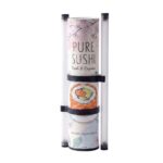 Holidaypacfactory custom sushi push up paper tube food grade takeaway packaging product hero