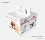 Holidaypacfactory process and material options for cardboard dump bin displays