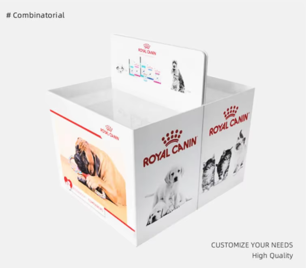 Holidaypacfactory process and material options for cardboard dump bin displays