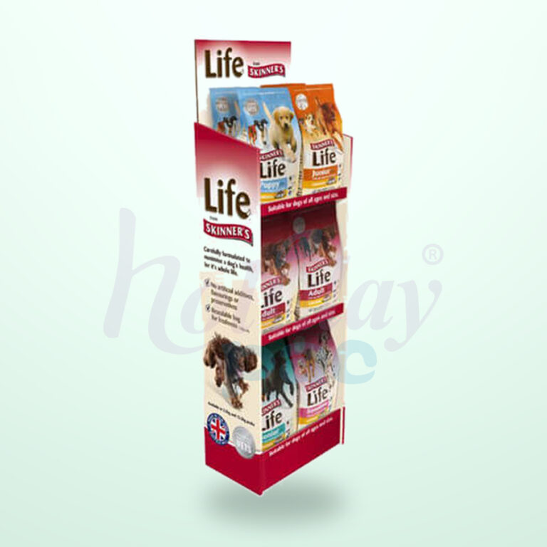 Holidaypacfactory Bulk Dog Food Floor Display for Pet Store Promotional Aisles image 01 by Holidaypacfactory