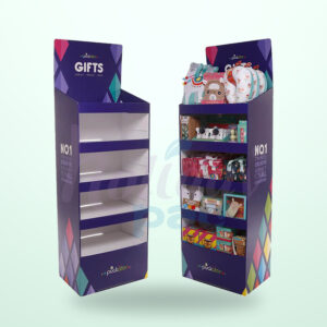 Holidaypacfactory Freestanding Cardboard Toy Display With Custom Designs for Gift Shop Retail Displays image 01 by Holidaypacfactory