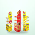 Holidaypacfactory A Five Foot High Cardboard Display Shelves for Five Foot Aisle Displays image 03 by Holidaypacfactory