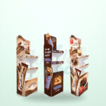 Holidaypacfactory A Five Foot High Cardboard Display Shelves for Five Foot Aisle Displays image 04 by Holidaypacfactory