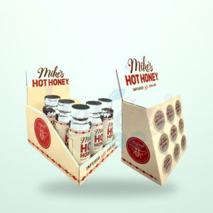 Holidaypacfactory Beverage Counter Cardboard Display Box for Beverage Retail Promotions image 01 by Holidaypacfactory