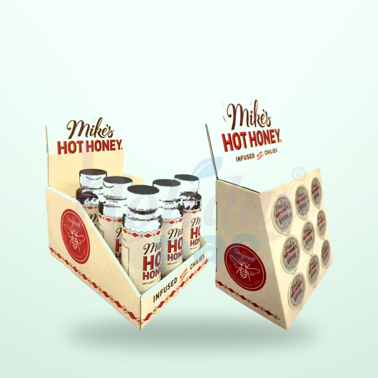 Holidaypacfactory Beverage Counter Cardboard Display Box for Beverage Retail Promotions image 01 by Holidaypacfactory