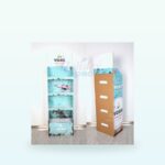 Holidaypacfactory beverage liquor cardboard floor display stand for club store and retail promotions image 4