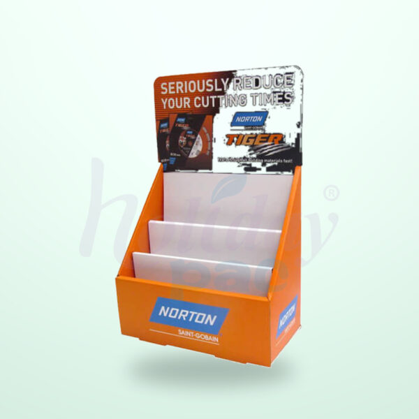 Holidaypacfactory Cardboard Counter Display Unit for Batteries for Battery Counter Units image 02 by Holidaypacfactory