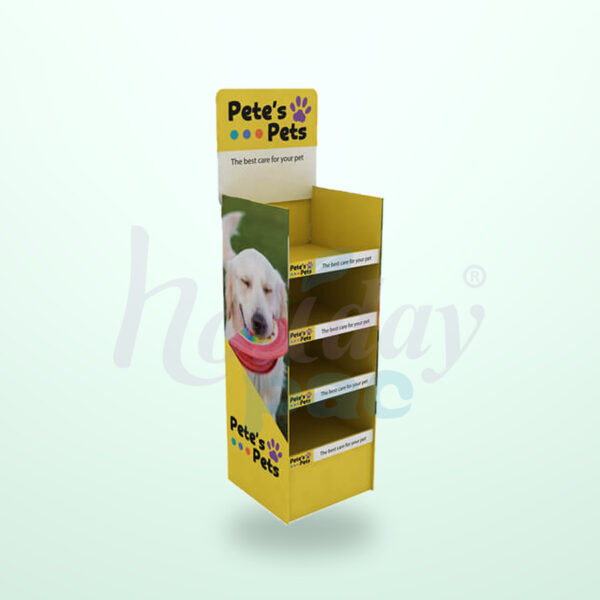 Holidaypacfactory Cardboard Counter Top Display for Pet Food for Pet Store Retail Promotions image 01 by Holidaypacfactory