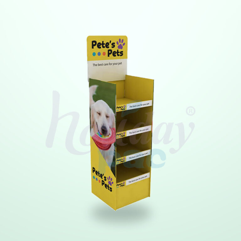Holidaypacfactory Cardboard Counter Top Display for Pet Food for Pet Store Retail Promotions image 01 by Holidaypacfactory
