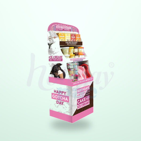 Holidaypacfactory Cardboard Counter Top Display for Pet Food for Pet Store Retail Promotions image 03 by Holidaypacfactory