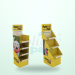 Holidaypacfactory Shelf-Style Dog Food Floor Display for Bagged Pet Products image 01 by Holidaypacfactory