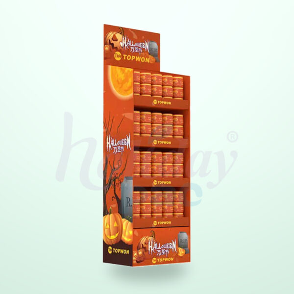 Holidaypacfactory Cardboard FSDU Free Standing Display Units For Retail for Mixed-SKU Retail Promotions image 03 by Holidaypacfactory