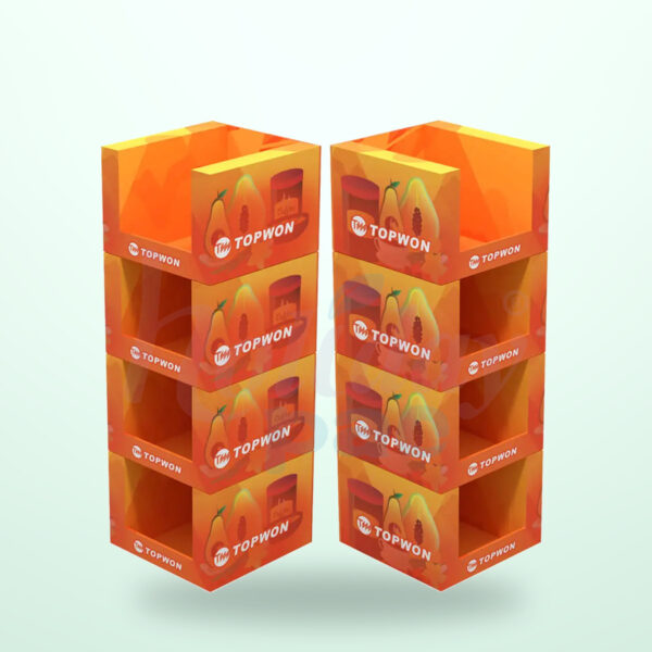 Holidaypacfactory Cardboard FSDU Free Standing Display Units For Retail for Mixed-SKU Retail Promotions image 04 by Holidaypacfactory