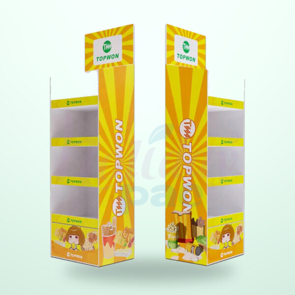 Holidaypacfactory Cardboard FSDU Free Standing Display Units For Retail for Mixed-SKU Retail Promotions image 05 by Holidaypacfactory