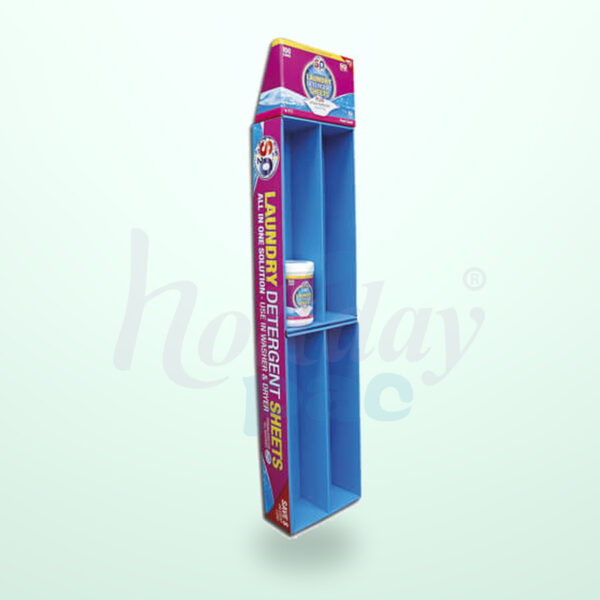 Holidaypacfactory cardboard hanging sidekick display structure view