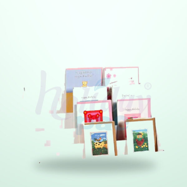 Holidaypacfactory Cardboard Holiday Card Counter Display Box for Greeting Card Retail Campaigns image 01 by Holidaypacfactory