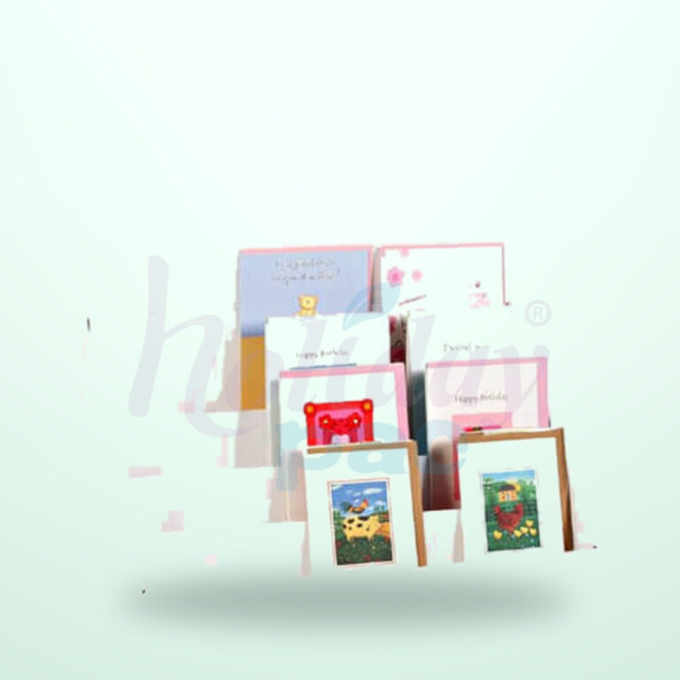 Holidaypacfactory Cardboard Holiday Card Counter Display Box for Greeting Card Retail Campaigns image 01 by Holidaypacfactory