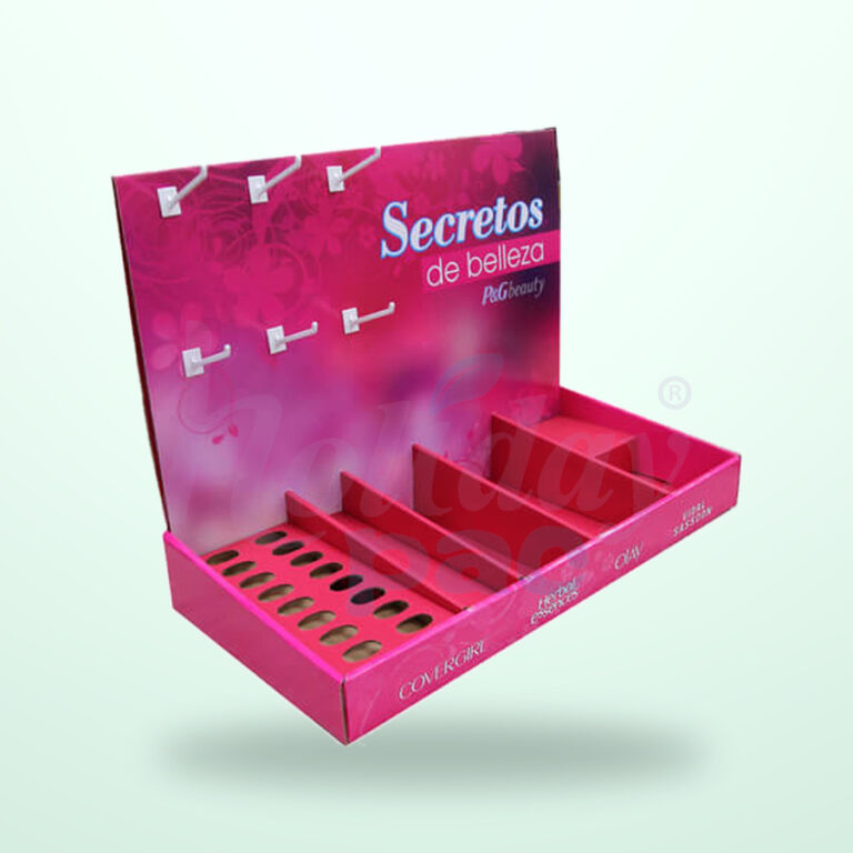 Holidaypacfactory Cardboard Lipstick Counter Display for Skincare Product Promotions image 01 by Holidaypacfactory