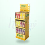 Holidaypacfactory Cardboard Milk Display For Retail for Supermarket Drink Aisles image 04 by Holidaypacfactory
