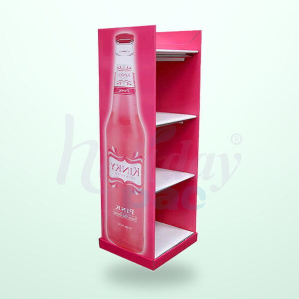 Holidaypacfactory Cardboard Milk Display For Retail for Supermarket Drink Aisles image 05 by Holidaypacfactory