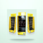 Holidaypacfactory PDQ sidekick display stand side view