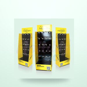 Holidaypacfactory PDQ sidekick display stand side view