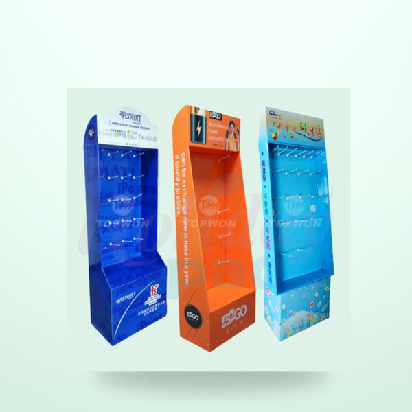 Holidaypacfactory PDQ sidekick display stand structure view