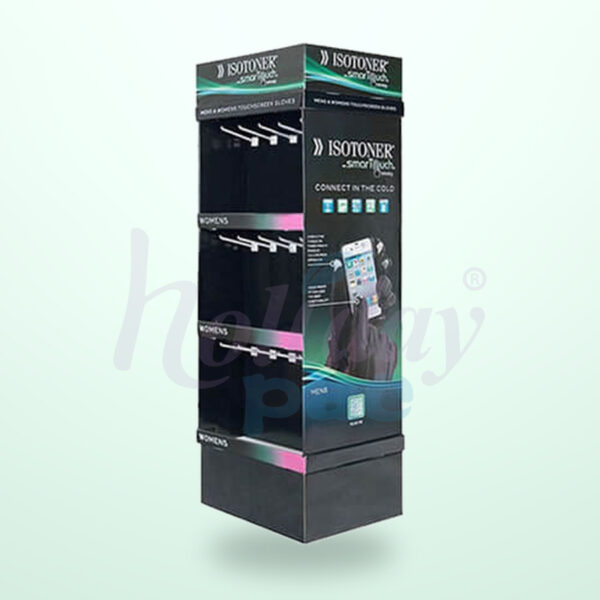 Holidaypacfactory Cardboard Phone Film Floor Display Unit for Electronics Accessory Retail image 01 by Holidaypacfactory