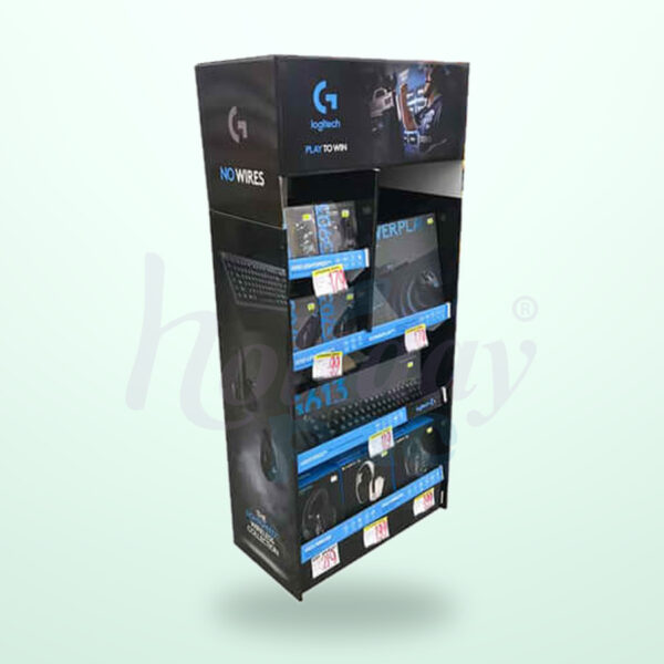 Holidaypacfactory Cardboard Phone Film Floor Display Unit for Electronics Accessory Retail image 02 by Holidaypacfactory