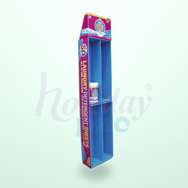 Holidaypacfactory compartment cardboard sidekick display main image with centered logo watermark