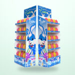 Holidaypacfactory Easter Candy Egg Floor Display for Seasonal Grocery Promotions image 01 by Holidaypacfactory