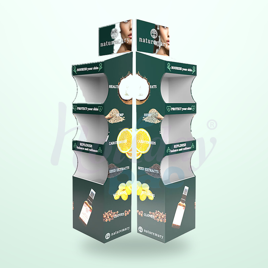 Holidaypacfactory Corrugated Display Stand for Supermarket Aisle Campaigns related product