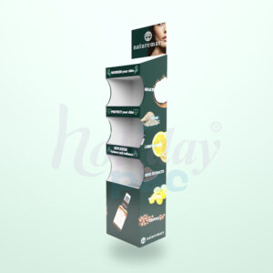 Holidaypacfactory Corrugated Display Stand for Supermarket Aisle Campaigns image 02 by Holidaypacfactory