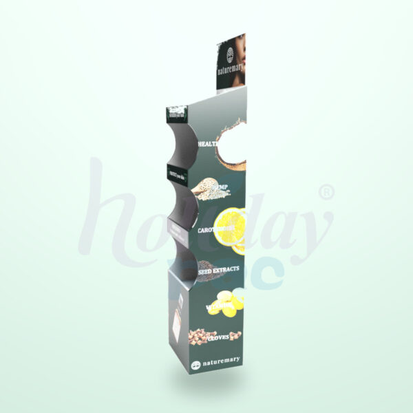 Holidaypacfactory Corrugated Display Stand for Supermarket Aisle Campaigns image 03 by Holidaypacfactory
