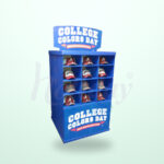 Holidaypacfactory Corrugated Snack Counter Display Rack PDQ for Snack Retail Promotions image 04 by Holidaypacfactory
