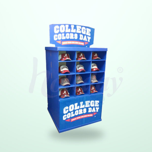 Holidaypacfactory Corrugated Snack Counter Display Rack PDQ for Snack Retail Promotions image 04 by Holidaypacfactory
